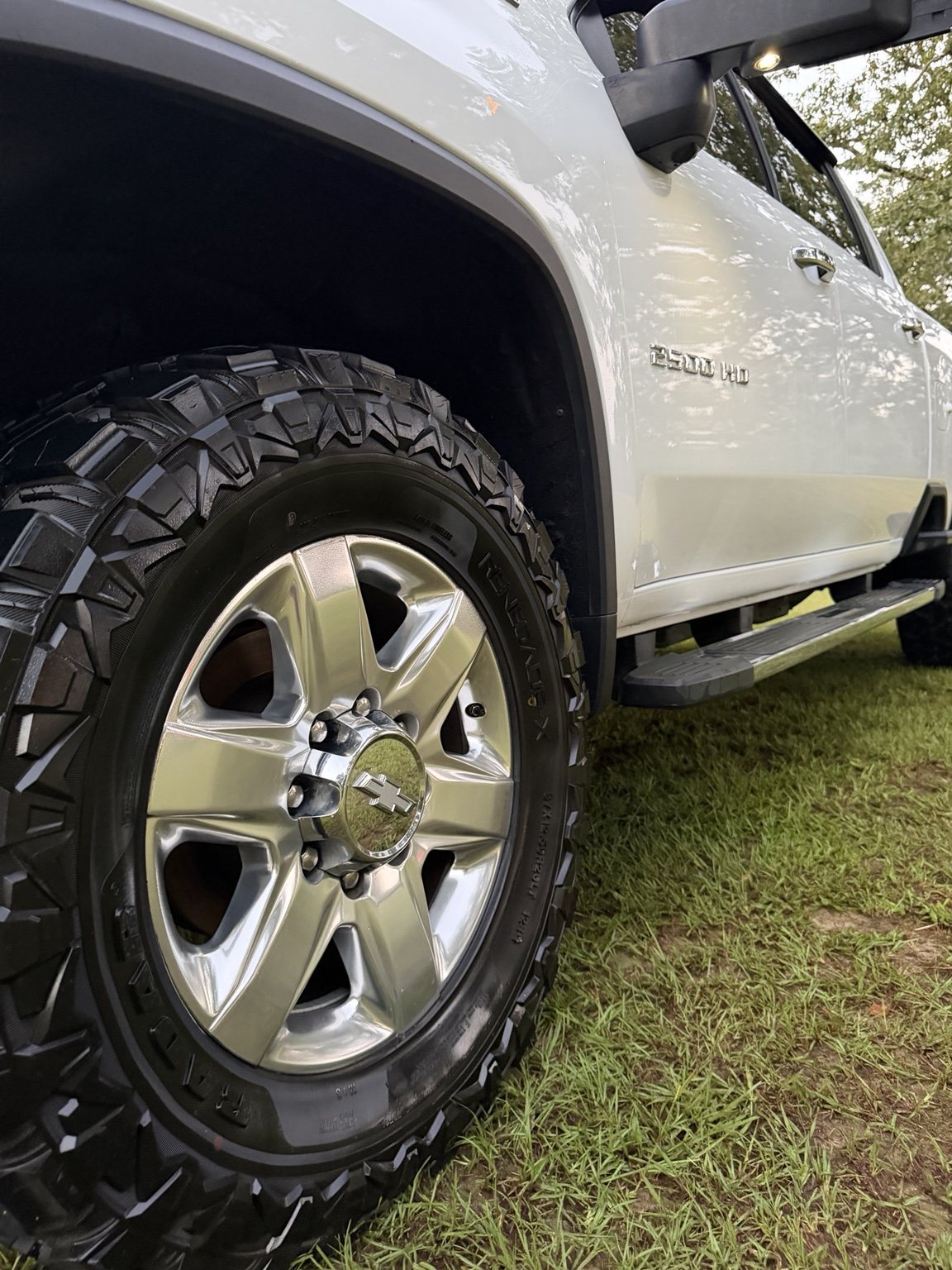 Detailed Chevrolet wheel